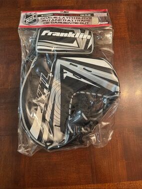 Franklin NHL Street Hockey 11" Goalie Catch Glove Junior Size New